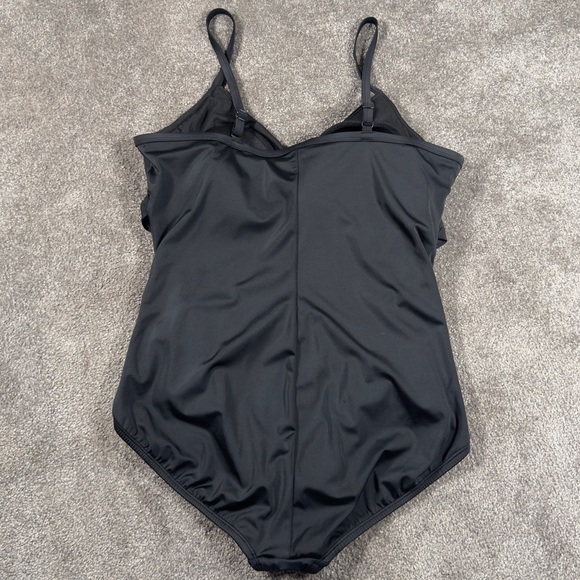 Embrace Your Curves By Miracle Brands Swimsuit One Piece Size 2X (20W-22W) - Picture 9 of 15